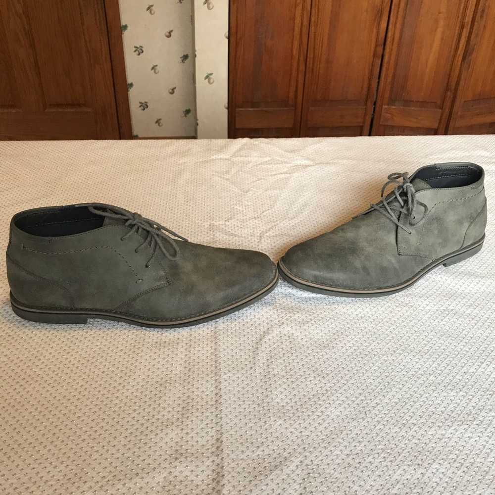 Grey Casual Boots